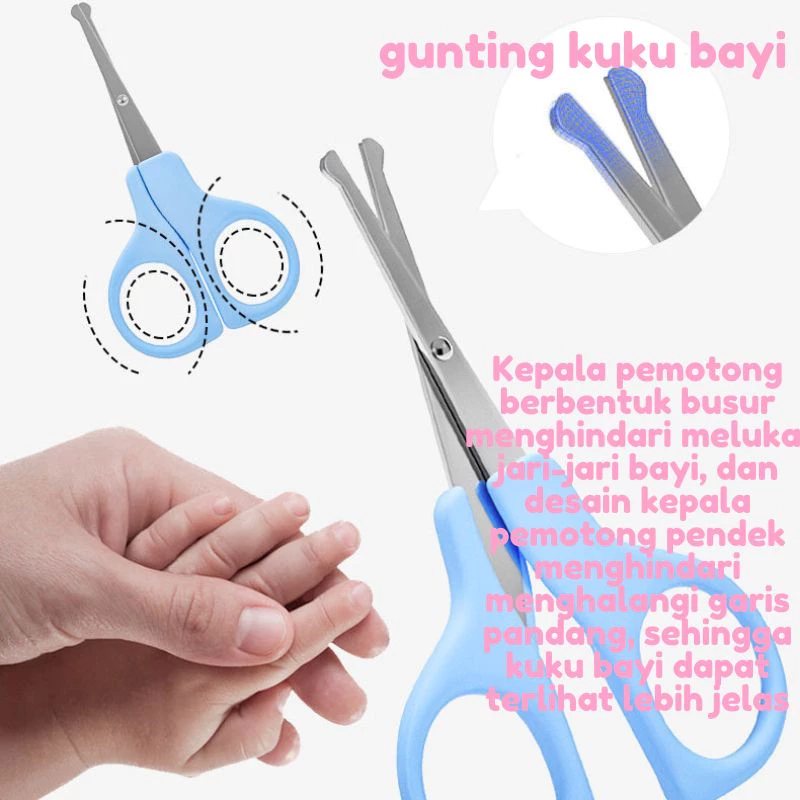 Baby Care Kit Alat Perawatan Bayi 6in1 Pembersih Praktis — 6