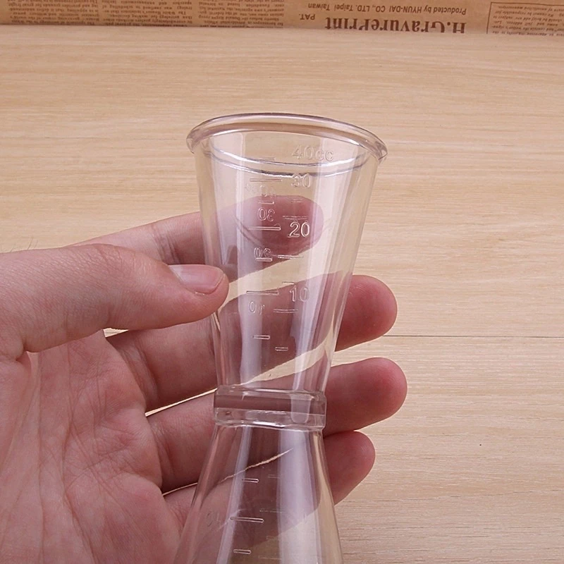 Gelas Ukur Takar Acrylic Jigger Measuring Cup Transparan — 6