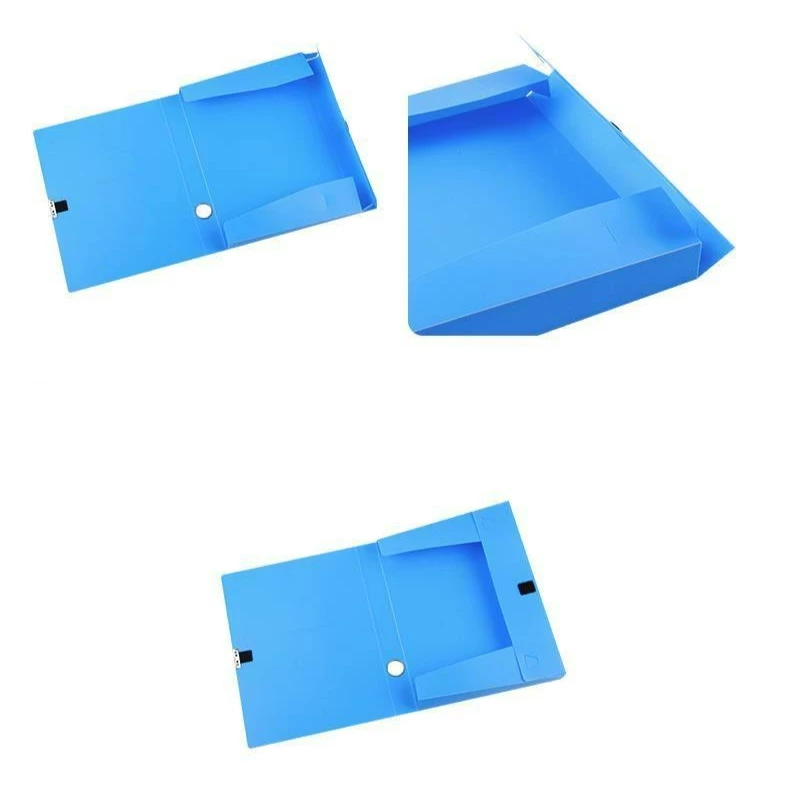 Kotak File Plastik Organizer Folder Dokumen Kantor Folio Berkas — 4