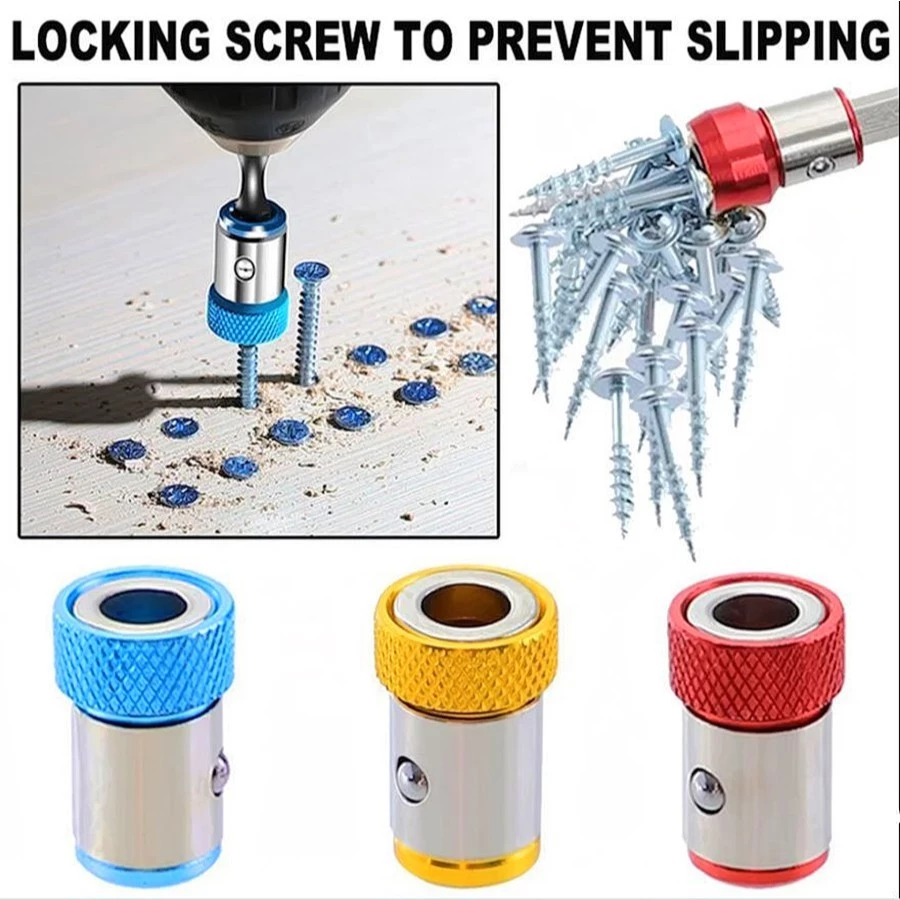 Ring Alat Magnetik Cincin Bit Obeng Elektrik Pasang Lepas Sekrup Baut — 3