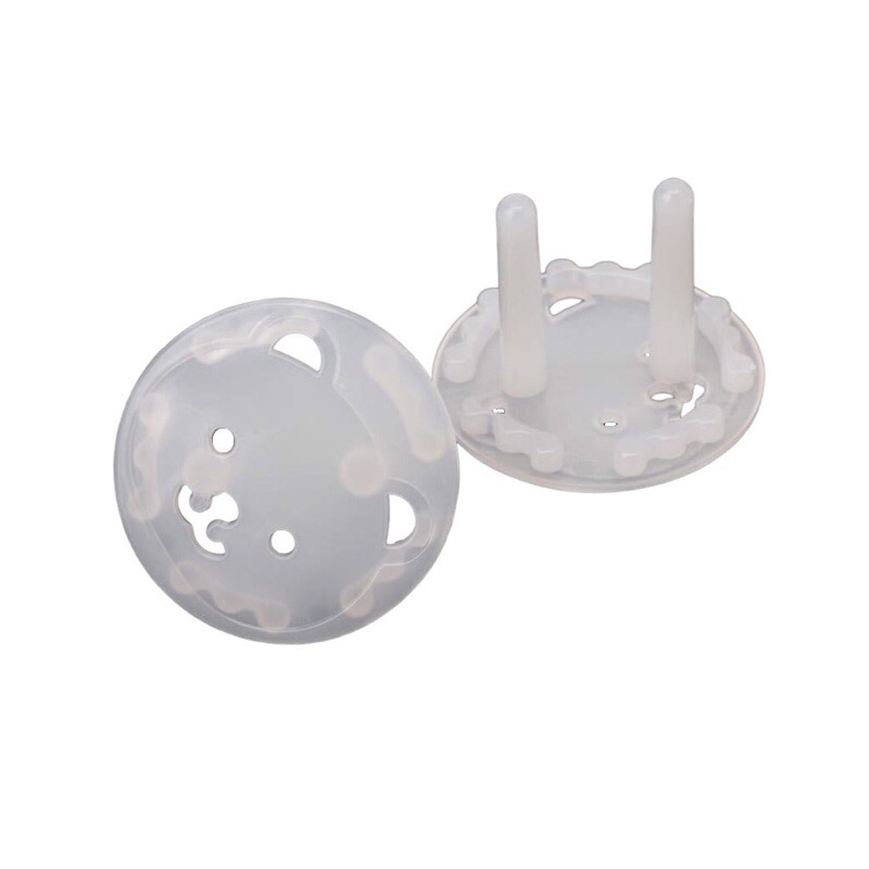 Penutup Colokan Stop Kontak Socket Cover Pelindung Anak PVC — 2