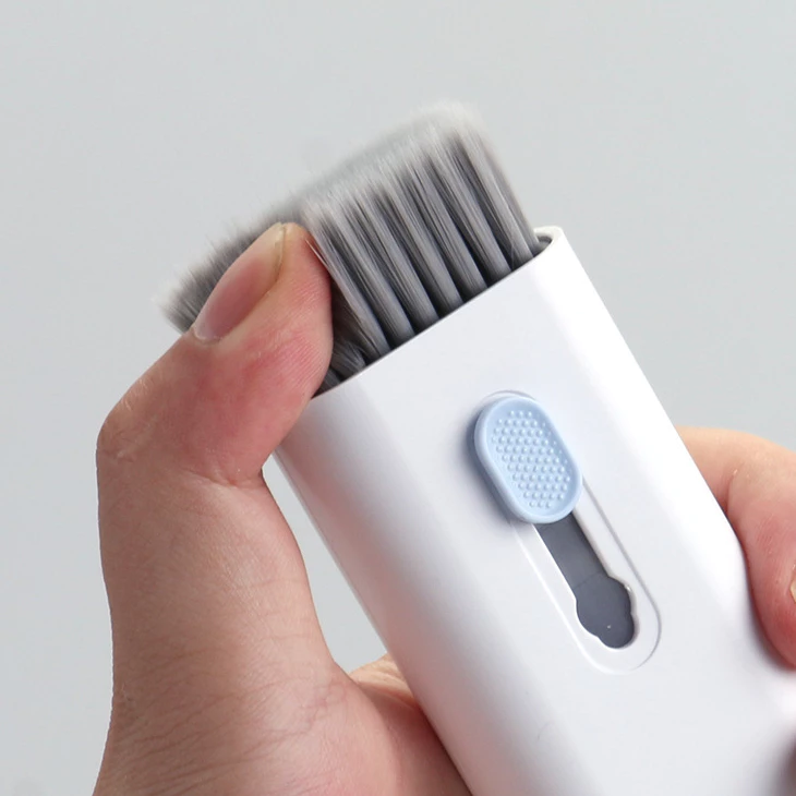 Brush Sikat Pembersih Keyboard Headphone Gadget 7 in 1 Multifungsi — 8