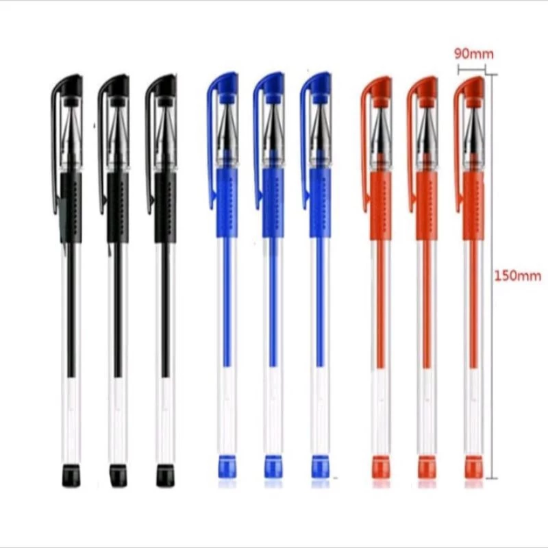 Alat Tulis Sekolah Pulpen Pen Gel Ink Tinta Cair Standard 0.5mm — 7