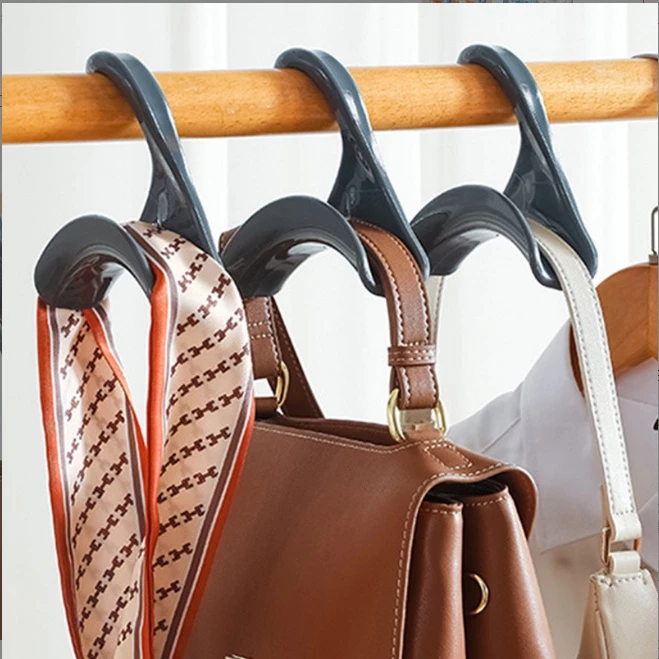 Gantungan Lengkung Tas Bando Topi Serbaguna Bag Hanger Organizer — 3