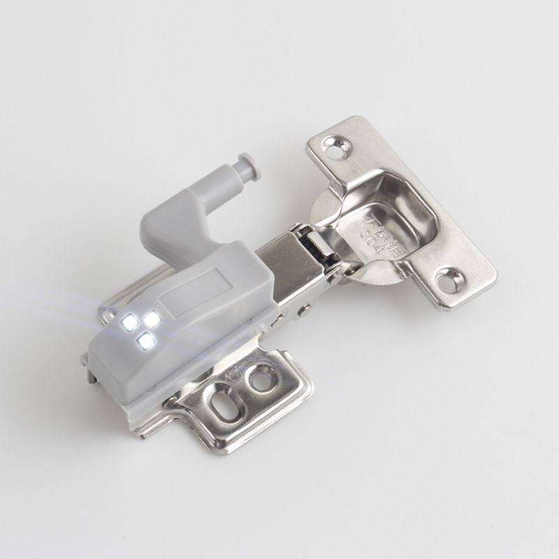 Lampu LED Engsel Pintu Lemari Pakaian Laci Bahan ABS — 3