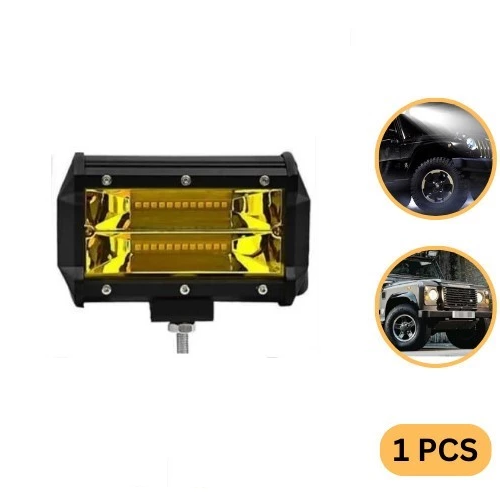 Lampu LED Sorot Offroad 72W LED Bar 24 Mata 12V Sinar Putih