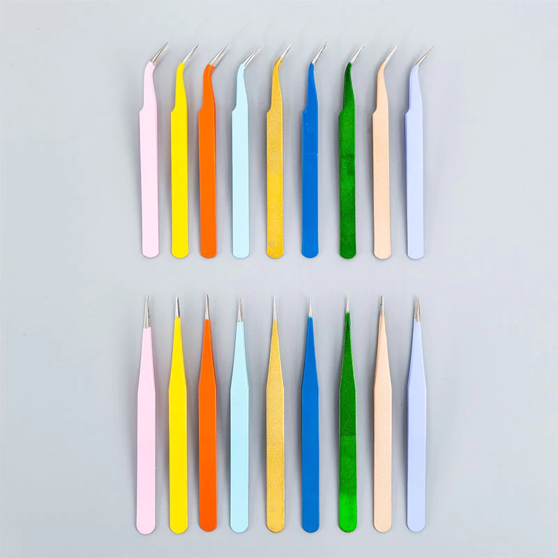 Pinset Model Bengkok Lengkung Stainless Steel 10.7cm — 6
