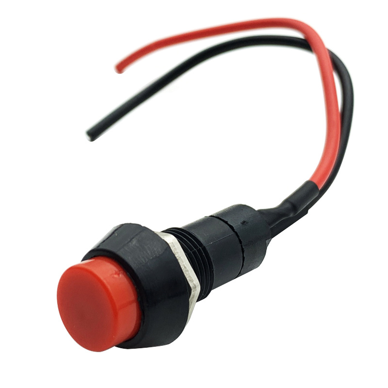 Saklar Push Button Tombol On Off  Bulat Motor Switch Mobil Kendaraan — 7