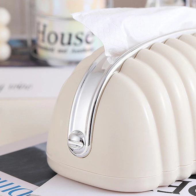 Kotak Tisu Desain Pouch Pita Lucu Aesthetic Minimalis Tissue Box Kamar — 6