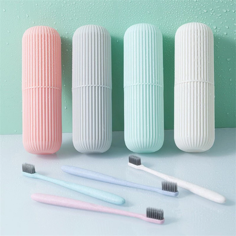 Tempat Sikat Gigi Travel Set Toothbrush Case Pastel Portable — 7