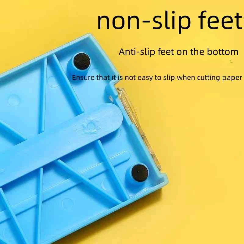 Pemotong Kertas A4 Mini Portable Matras Potong Pisau Cadangan — 7