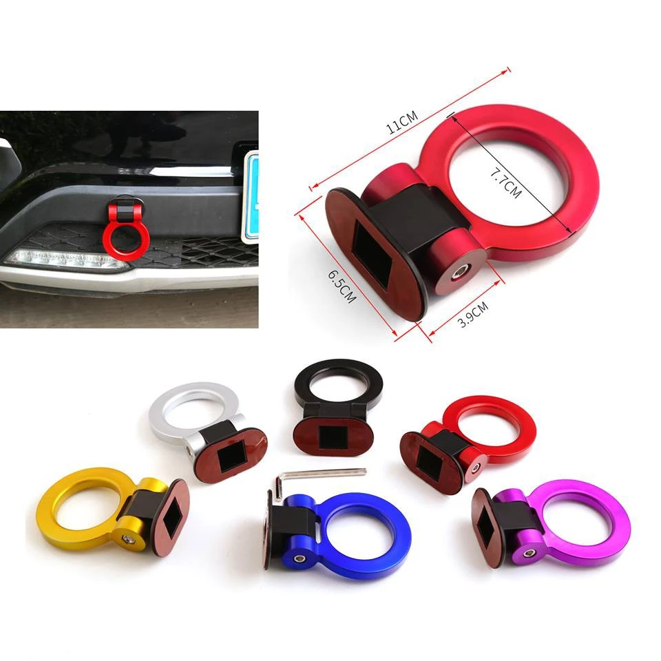 Towing Hook Dummy Bulat Universal Model Tempel Racing Accessories — 4