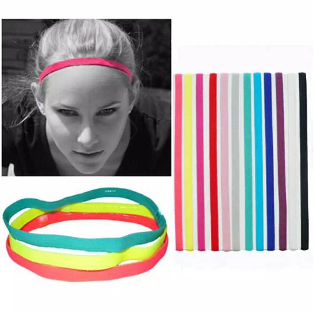 Mini Hairband Sport Headband Olahraga Ikat Kepala Silicone — 5