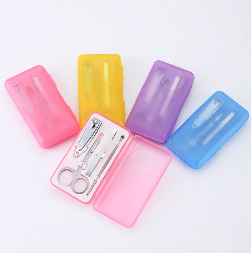 Set Gunting Kuku Lengkap alat Manicure dan Pedicure Stainless 4in1 — 8