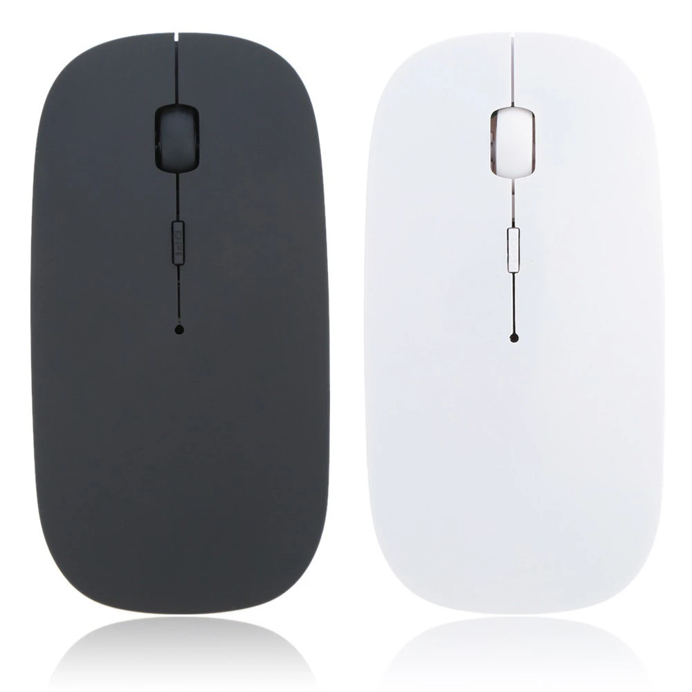 Mouse Wireless Nirkabel Slim Slim Kompatibel Tanpa Kabel Universal