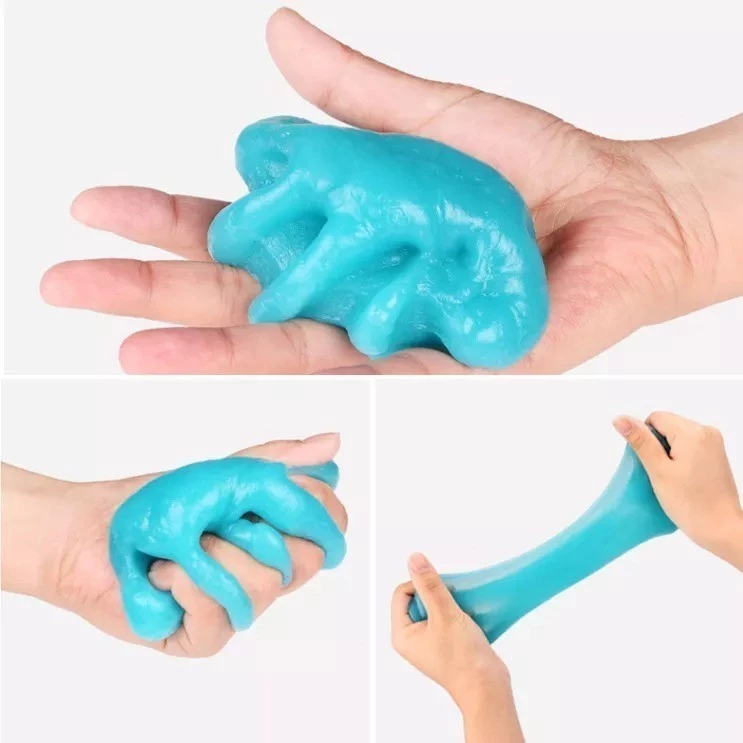 Slime Jelly Cleaner Pembersih Debu Sela Dashboard Mobil Keyboard — 4