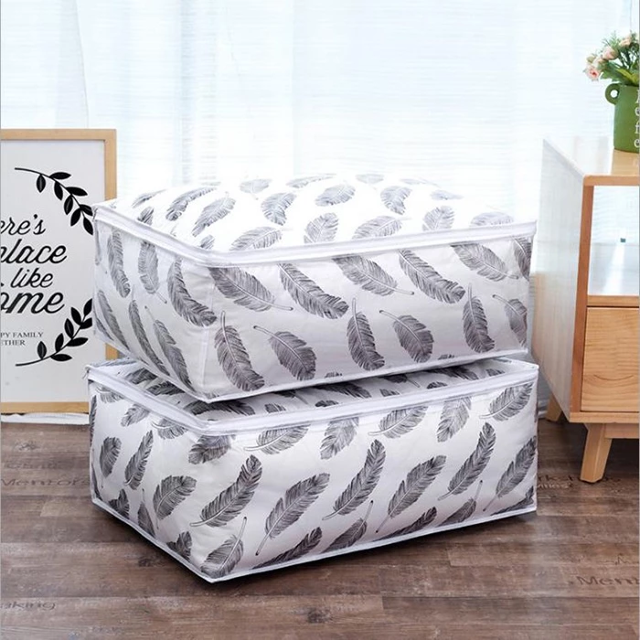 Storage Bag Tempat Penyimpanan Selimut Seprei Handuk Multifungsi — 4