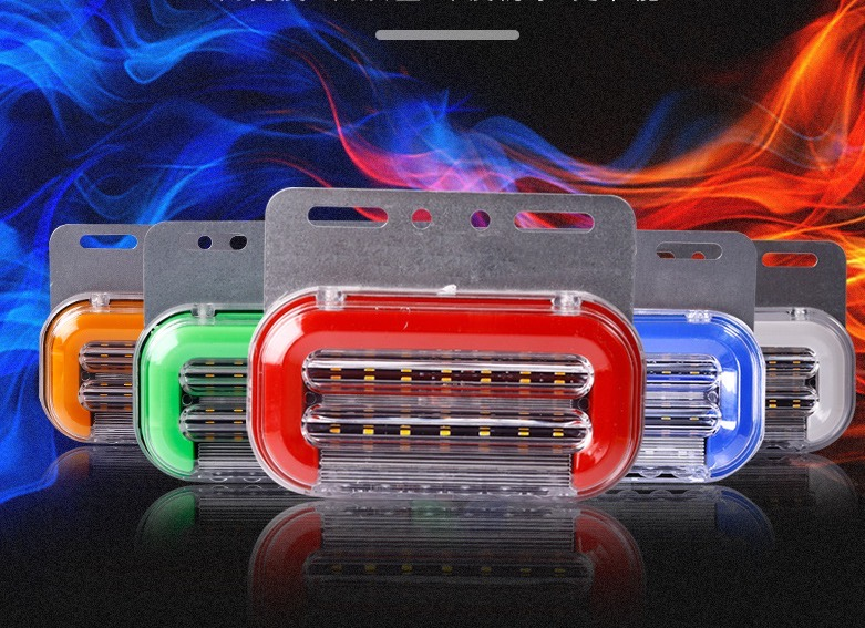 Lampu LED Mobil Bak Box Truck Sein Running Bright Light Hemat Energi — 3