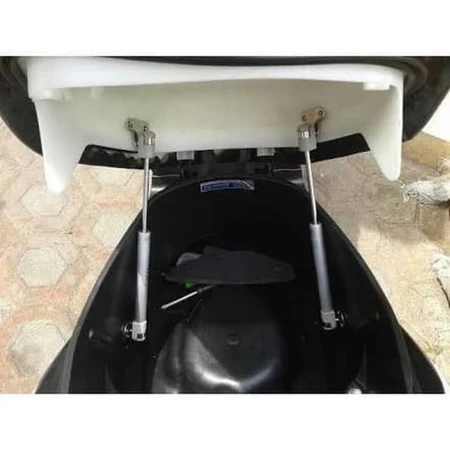 Hidrolik Pengait Jok Motor Stainless Steel 27 cm Aksesoris Kendaraan — 8