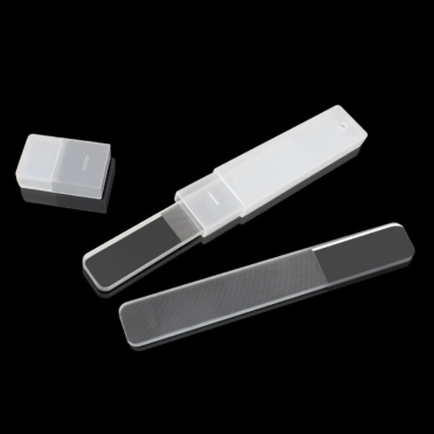 Amplas Pengkilap Kuku & Kikir Kuku Glass Nail File Magic dengan Box — 6
