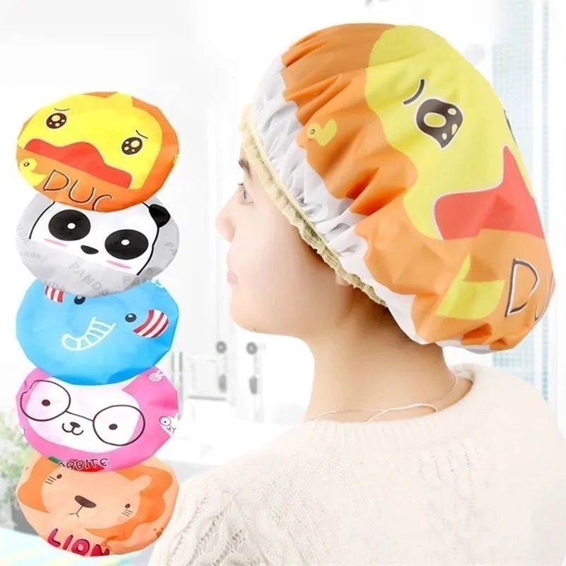 Shower Cap Plastik / Shower Cap Pattern / Shower Cap Cartoon — 7