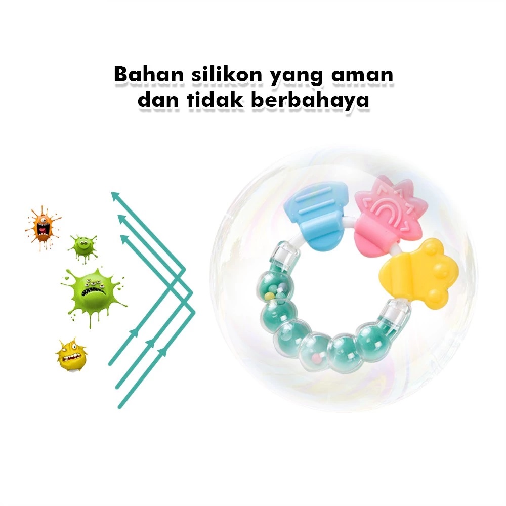 Mainan Rattle Genggam Kerincingan — 8