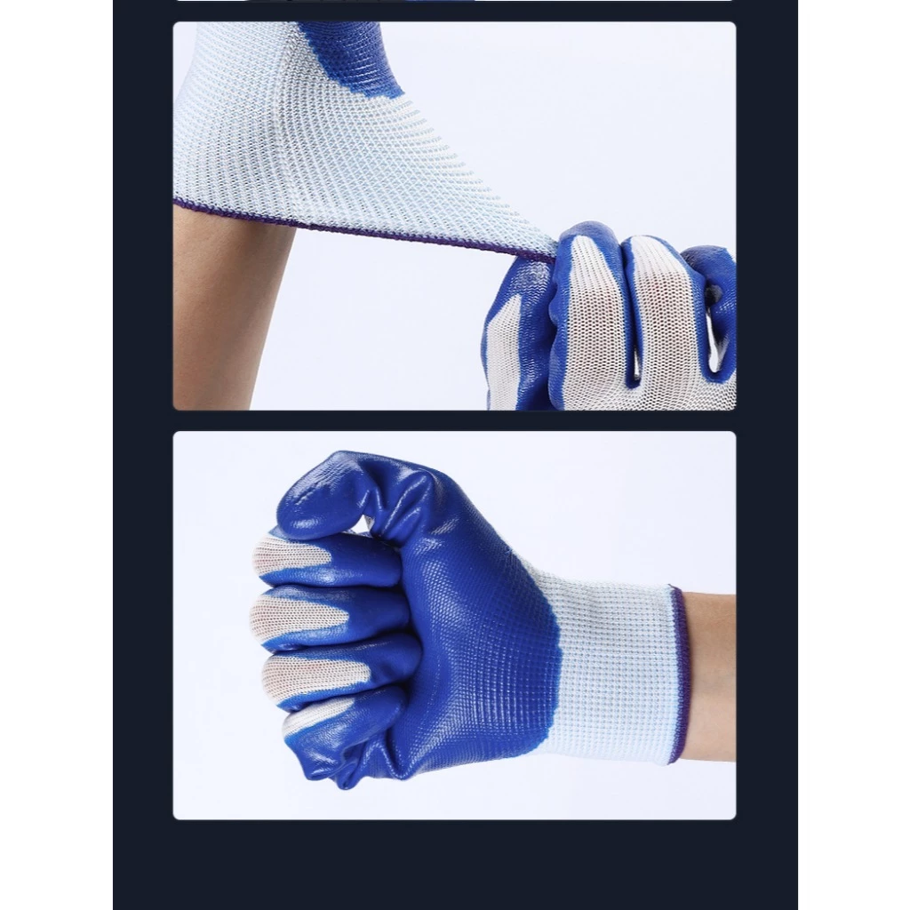 Sarung Tangan Kerja Lupo Latex Polyurethane Anti Korosi — 7