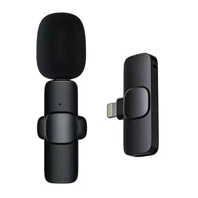 Microphone Mic Clip On Wireless Vlogger Content Creator Mikrofon — 5
