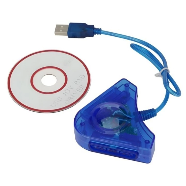 Konverter Stick PS2 to USB Port Dengan Double Cabang 2 — 6