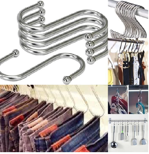 Gantungan Serbaguna Cantolan Hanger Stainless Steel Besi Dapur Lemari — 3