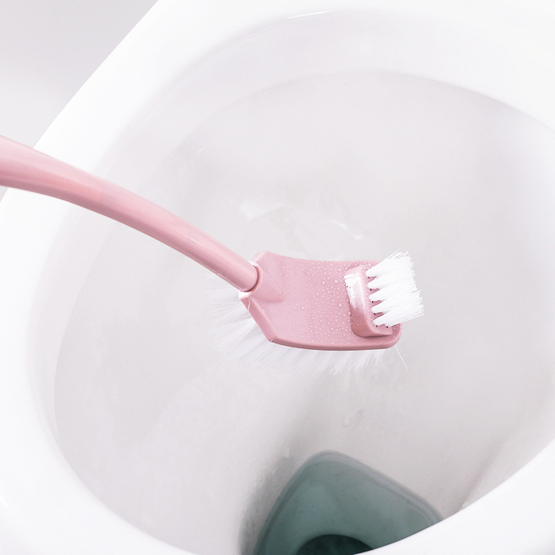 Sikat Pembersih Toilet Dengan Gagang Panjang 2 Sisi — 9