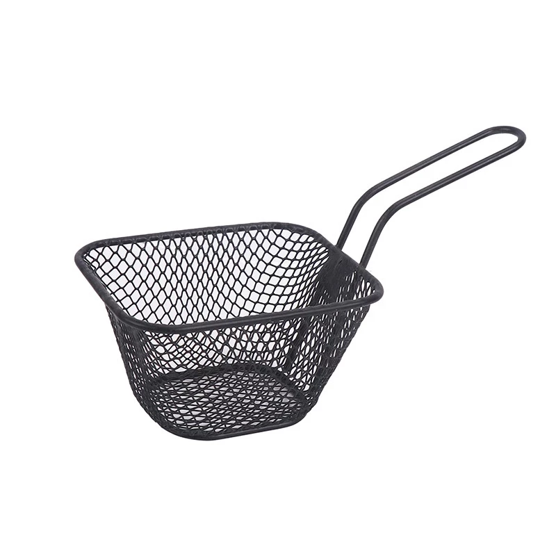Keranjang Holder Kentang Goreng Mini Stainless Steel Hemat Minyak — 8