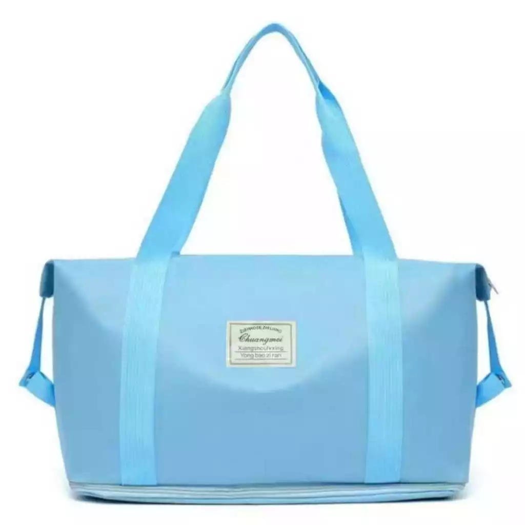 Duffle Bag Travel Lipat Waterproof Tas Gym Penyimpanan Kapasitas Besar — 8
