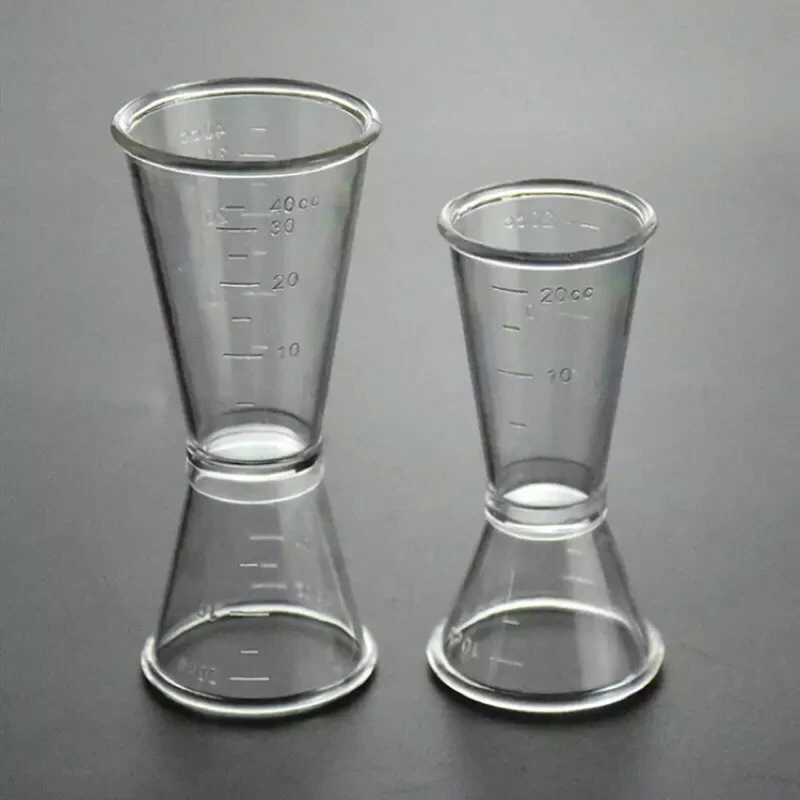 Gelas Ukur Takar Acrylic Jigger Measuring Cup Transparan — 5
