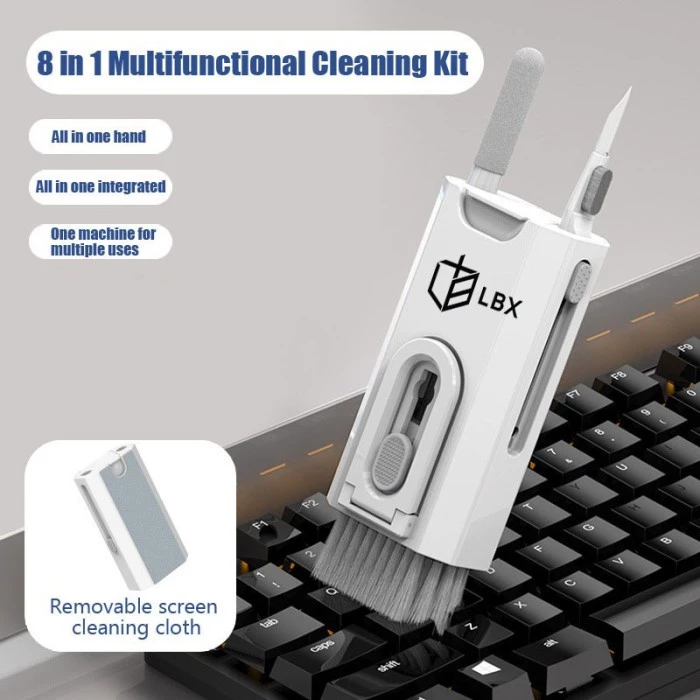 Cleaning Brush Kit 8 in 1 Pembersih Gadget HP Camera Laptop Keyboard — 3