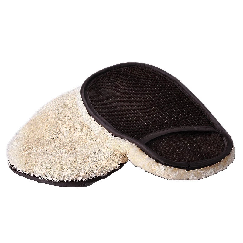 Kain Lap Sarung Tangan Microfiber Wax Gloves Wool Motor Exterior — 7
