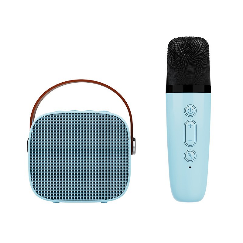 Mini Speaker Bluetooth Karaoke Set Full Bass Portable Wireless — 10