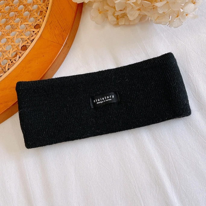 Headband Rajut Karet Fashion Model Sporty Elastis Desain Unik Olahraga — 10