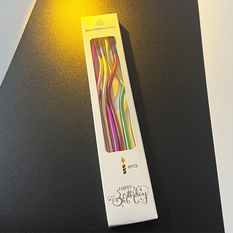 Lilin Ulang Tahun Spiral Birthday Candle Korea Cantik Aesthetic — 9