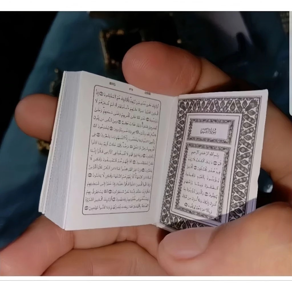 Gantungan Kunci Al Quran Mini Souvenir Unik Keychain — 7