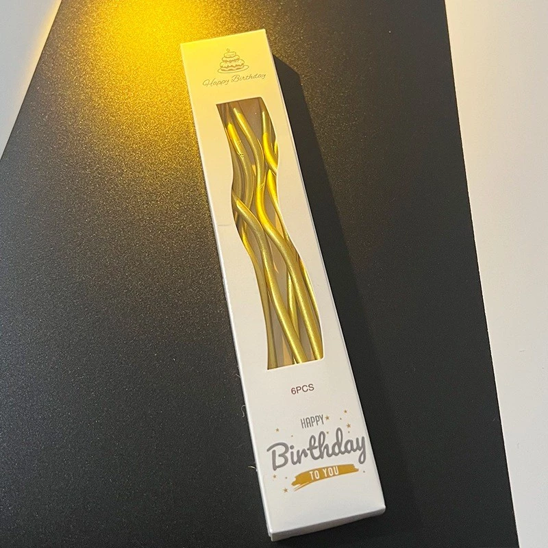 Lilin Ulang Tahun Spiral Birthday Candle Korea Cantik Aesthetic — 8