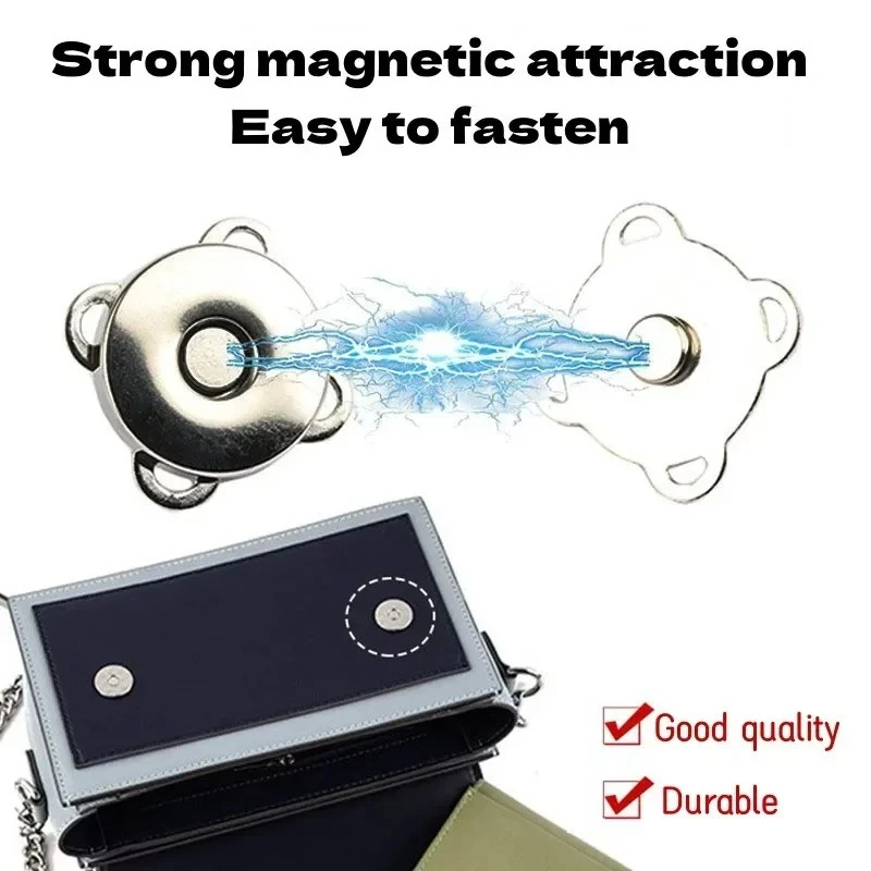 Kancing Magnet Jahit Tas Dompet Desain Klasik Fashion Style — 4