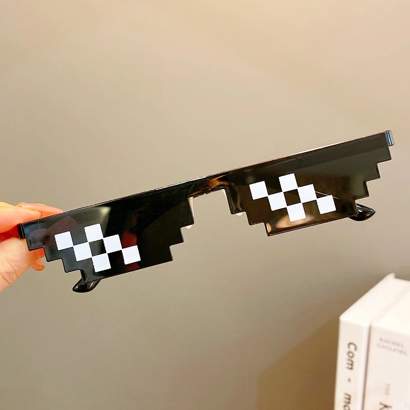 Kacamata Hitam Thug Life Mosaic Pria Wanita Fashion Style Design Keren — 8