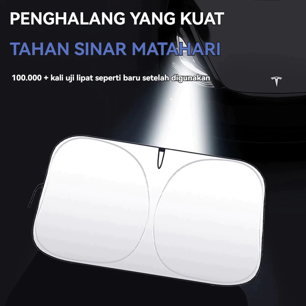 Umbrella Sunshade Payung Pelindung Anti Panas Mobil Kaca Depan — 7