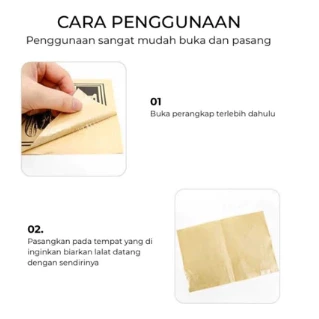 Lem Perangkap Lalat Cap Lowe Model Papan Kertas Sekali Pakai — 6