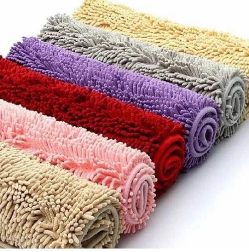 Keset Cendol Mickrofiber Halus Lembut Anti Slip Kamar Mandi Ruang Tamu — 3