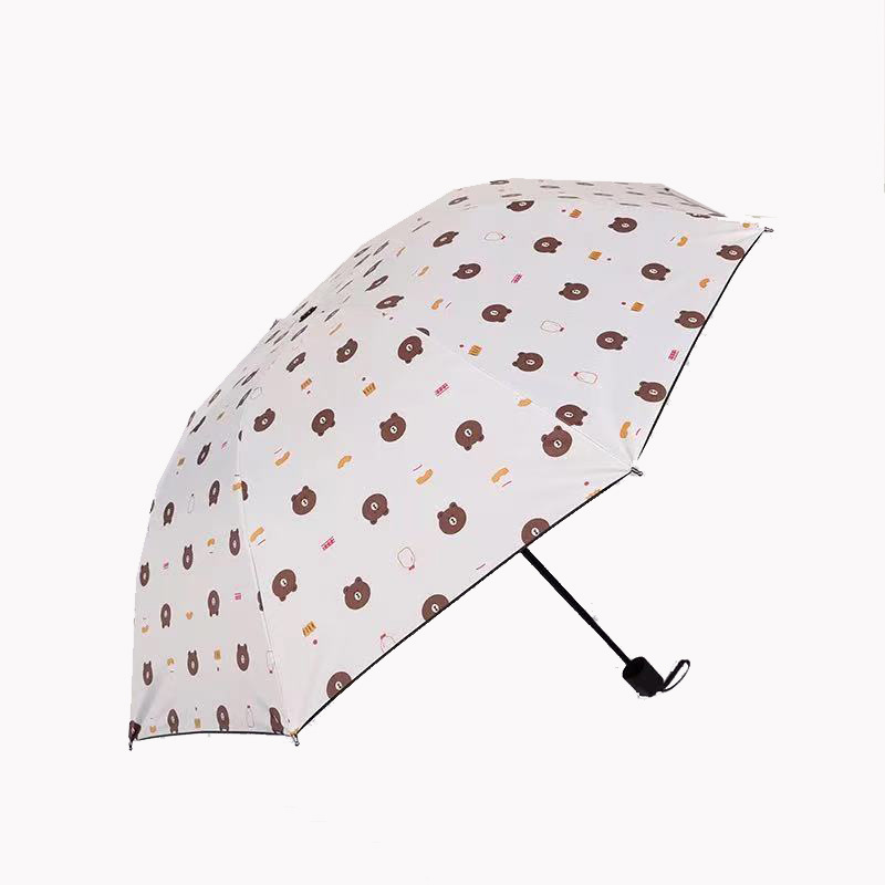 Payung Lipat Motif Beruang Lucu Folding Umbrella Bear Hujan dan Panas — 6
