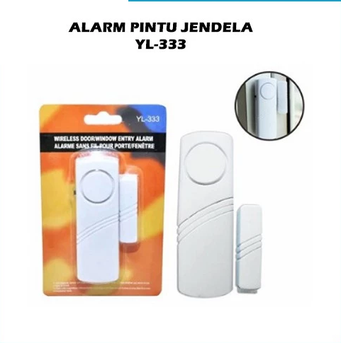 Alarm Pintu Jendela Nirkabel Anti Maling Sensor Magnetik Suara Keras — 5