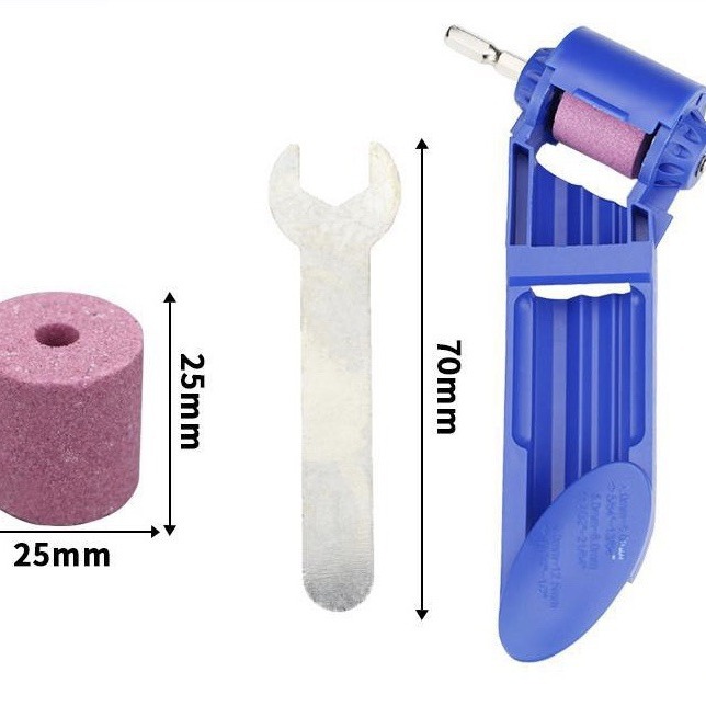 Drill Bit Sharpener Guide Alat Pengasah Mata Bor Tersedia Set Refill — 9