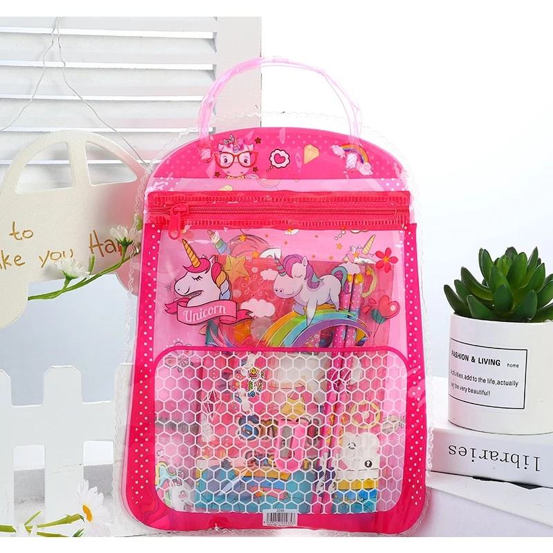 Stationery Set 6 in 1 Free Alat Tulis Beserta Bag untuk Anak Sekolah — 3